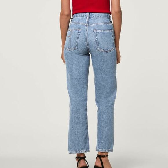 ROUJE Marais Jeans High Rise
Straight Leg Raw Hem - Size 28/6 - Picture 13 of 14